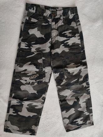 Maskáčové nohavice, lusa,128