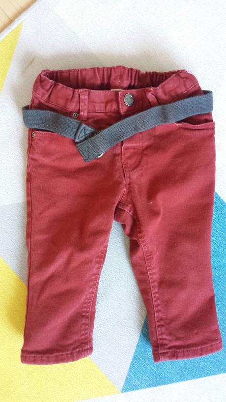 Zateplené nohavice, h&m,74