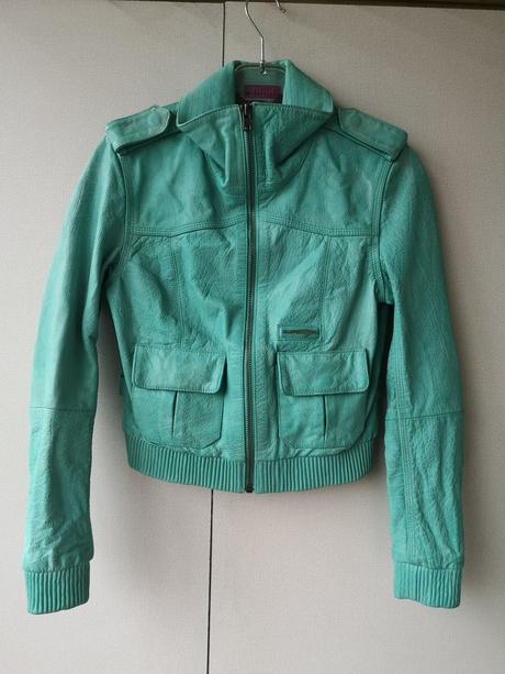Superdry dámska kožená bunda veľkosť xs, superdry,xs