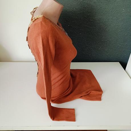 Predĺžený sveter, s