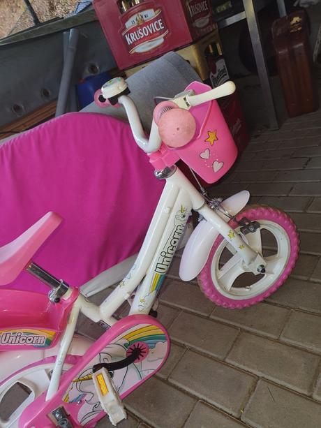 Dino bikes detský bicykel unicorn "12" top stav, dino bikes,12