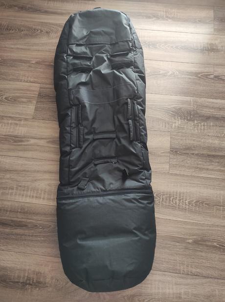 Zimný fusak easygrow hood čierny, 