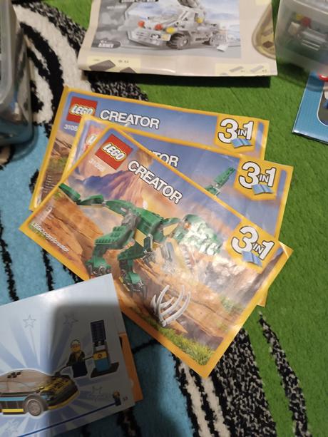 Lego creator + technic + 3 menšie sady, 