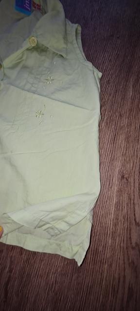 Bledučko zelená blúzka / top, 122