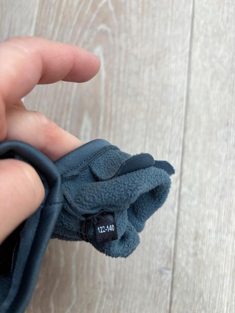 Rukavice softshelové tchibo, veľ. 122-140, tchibo,122