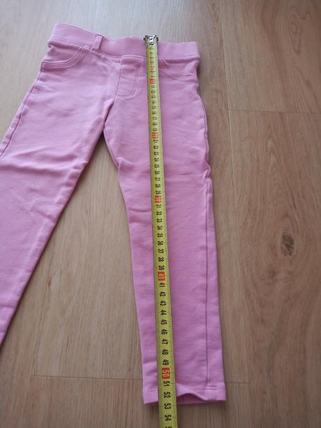 Ružové elastické džegíny, f&f,110