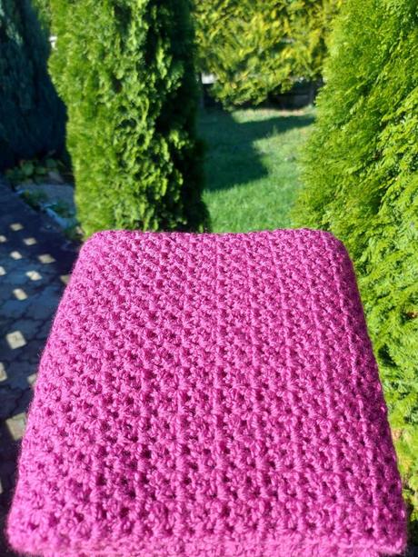 Deka pre novorodencov, malinová farba, 