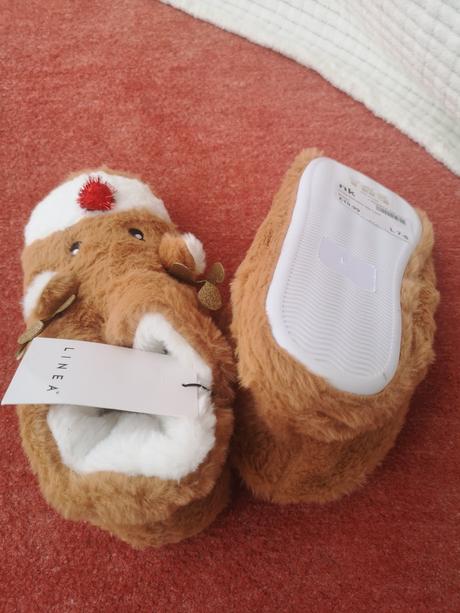 Linea teplé papuče veľkosť 39-40, 39 / 40