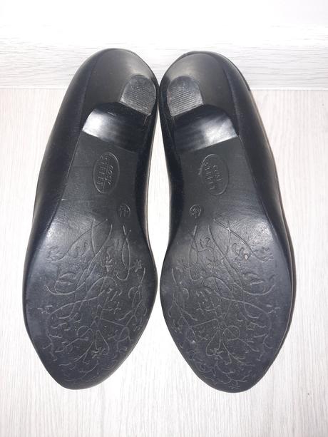 Kožené lodičky (vd 24,5 cm), deichmann,37