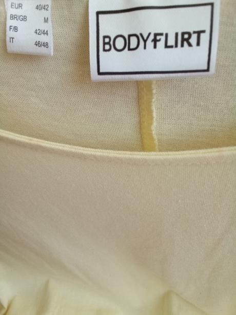 Žltý top, bonprix,40