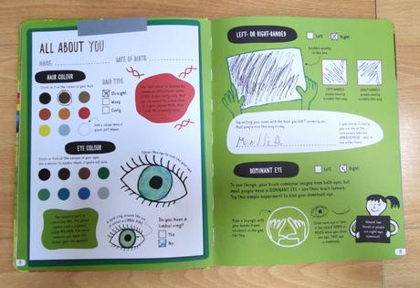 Usborne science knizka, 