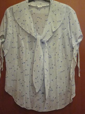 Letná blúzka - jedenkrát oblečená, 40