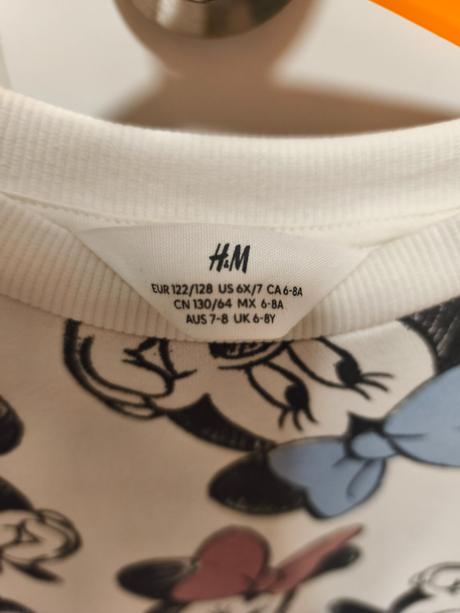 Šaty dlhý rukáv, h&m,128