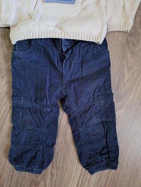 Nohavice + svetrik, h&m,86