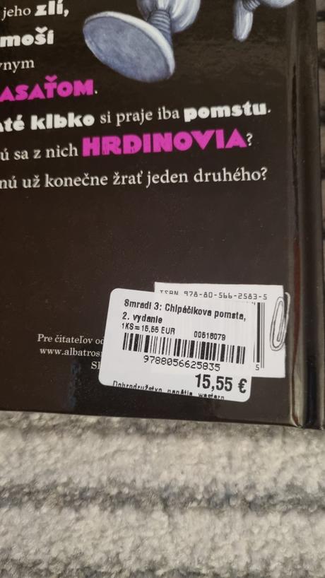 Knihy smradi 1, 3, 4, 5, 6, 