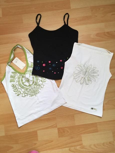 Krátke tielka 3ks, pošta zdarma, xs