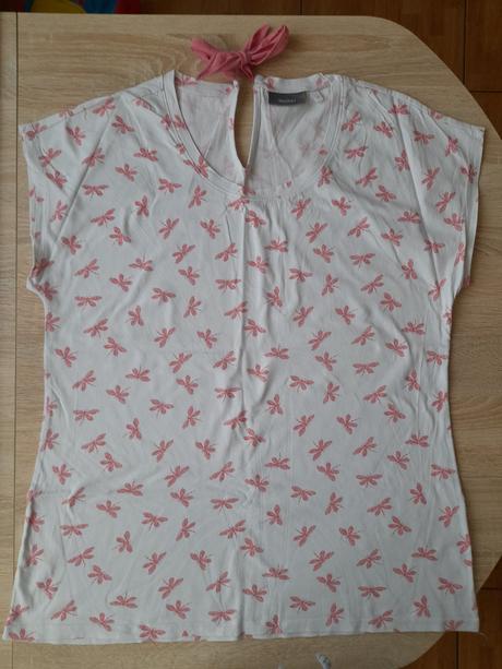 Tričko s vážkami a mašľou, yessica,m