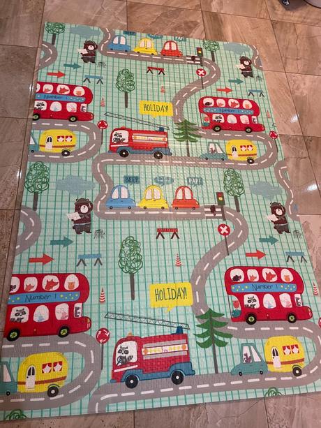 Nová vzdelávacia skladacia penová podložka 180x120,