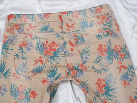 Kvetované nohavice janina, 42