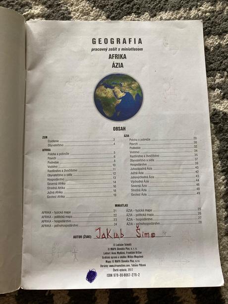 Geografia 6 afrika/ázia (2017),