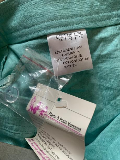 Nová ľanová sukňa vel. 44, 44