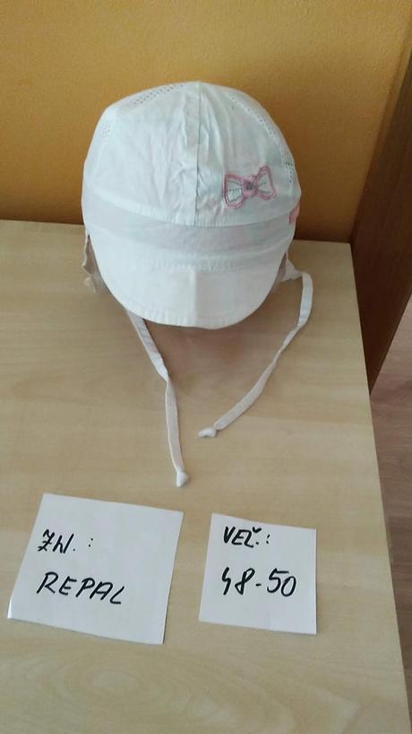 Dievčenská letná čiapka zn.repal vel.48-50cm, repal,80