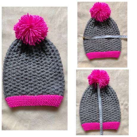 Pletené čiapky s brmbolcom, 80 / 86 / 92 / 98
