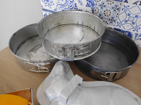 Formy okrúhle na pečenie,  3 kusy, 