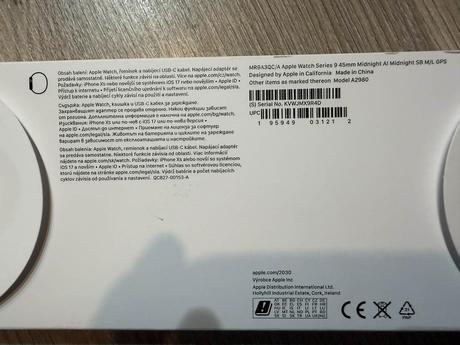 Apple watch series 9, 45mm, apple
