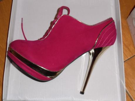 Fushia topánky, 39