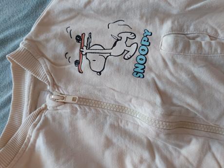 Mikina na zips snoopy, disney,74