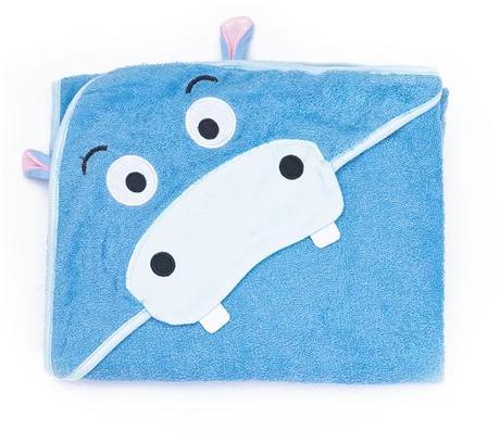 Sensillo detská osuška s 3d aplikáciou hroch 100x1,