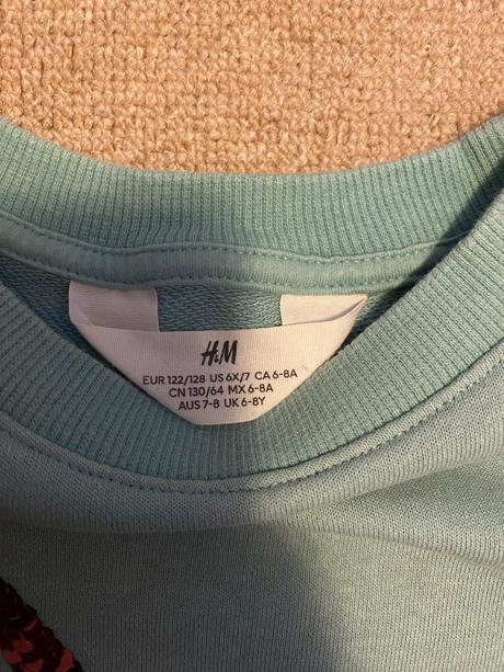 Predlzene mikiny, h&m,122