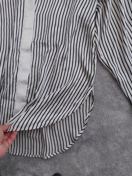 Saténová blúzka, h&m,m