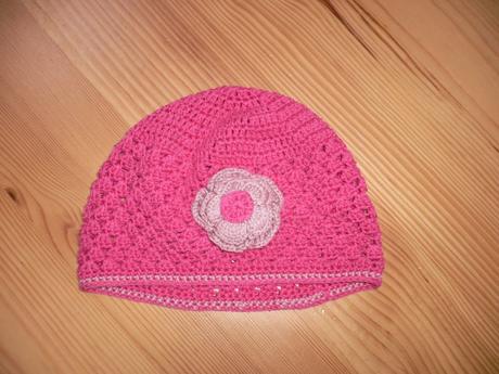 Háčkovaná čiapka obvod 52cm, 116