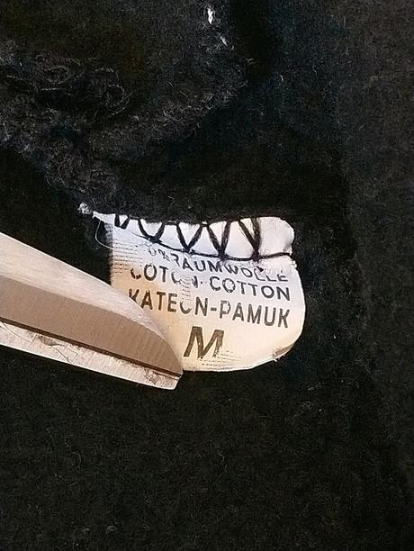 Dámska sivo čierna klokanka s bielym motívom, m, m