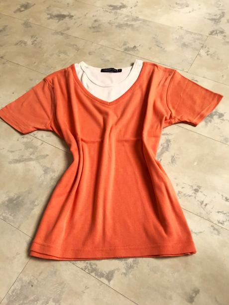 Bavlnené vrstvené tričko, l