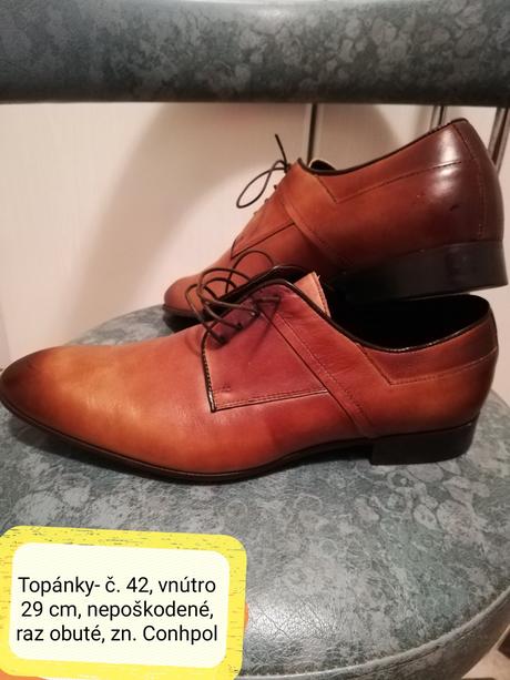 Pánske poltopánky č. 42, 42