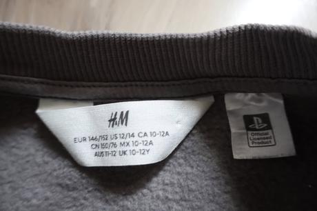 Mikina h&m 146/152 playstation, h&m,146