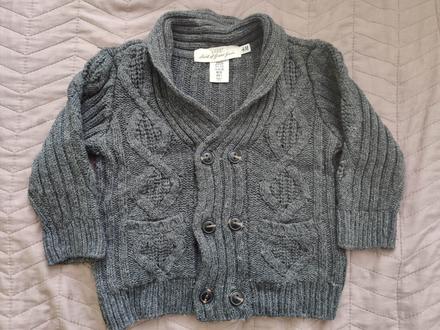 Teplý sveter, h&m,80