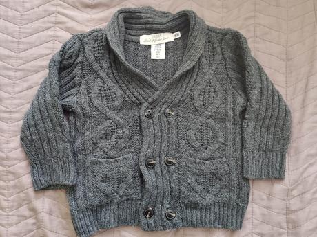Teplý sveter, h&m,80