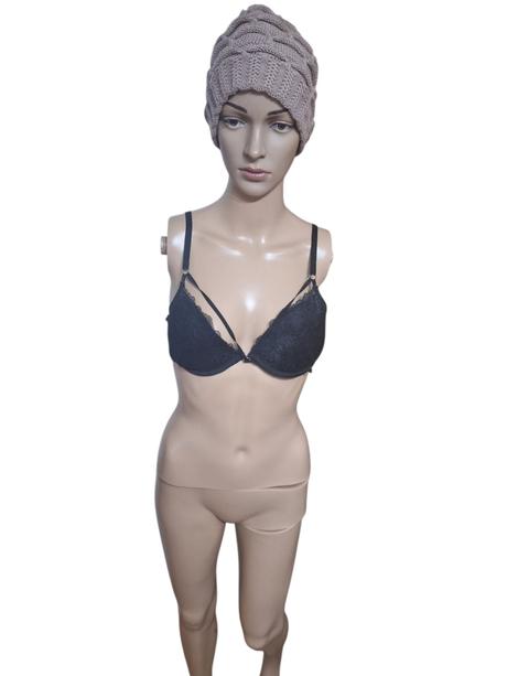 Dámska čipkovaná podprsenka s kosticami, 65a