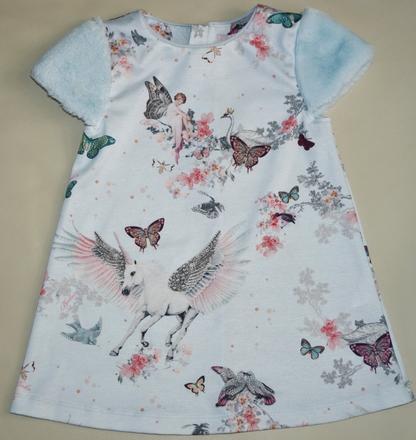 98/104 saty s jednorozcom, s vílami,3-4 r., debenhams,104