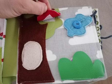 Interaktívna látková knižka,