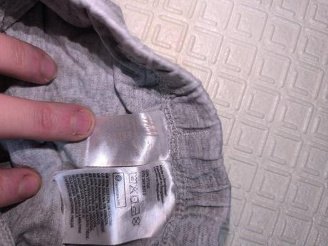 Tepláky, h&m,80