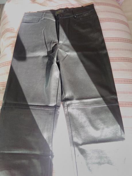 Nove kozene panske nohavice, 48