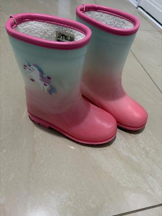 Prekrásne zateplené gumáky, 26