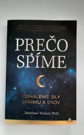 Kniha prečo spíme,