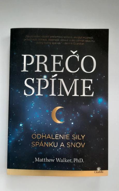 Kniha prečo spíme, 