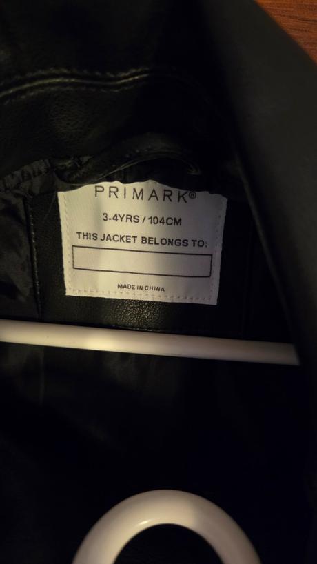 Kozenkova bunda, primark,104